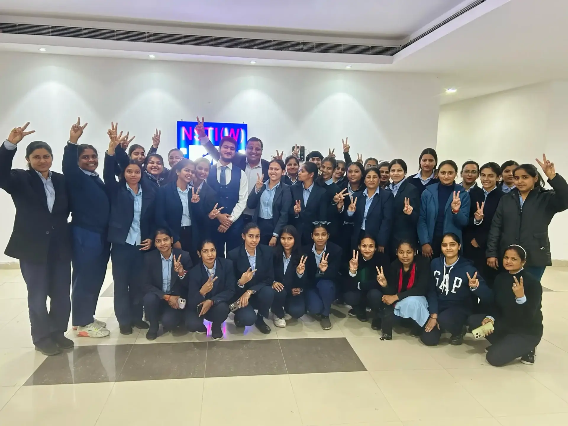 TalentGro placement training at a university campus