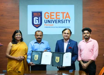 TalentGro MOU with Geeta University Panipat