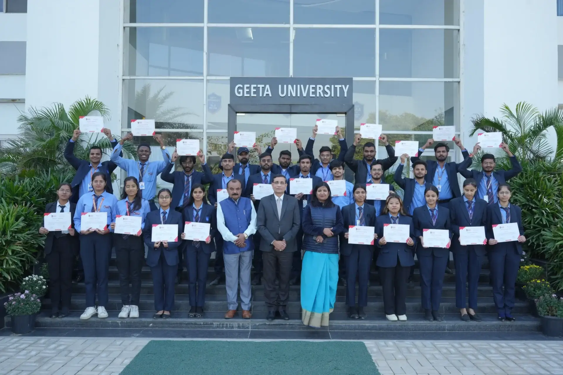 TalentGro session with Geeta University students