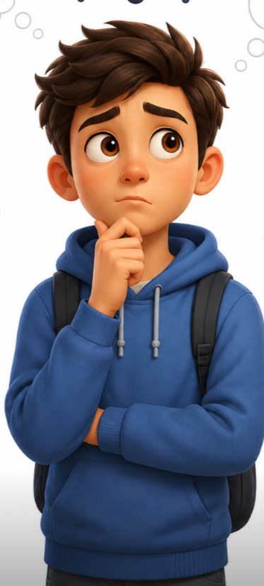 Student Pondering Career Choices